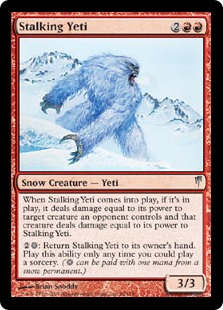 Stalking Yeti (Foil)