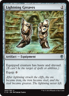 Lightning Greaves Lightning Greaves