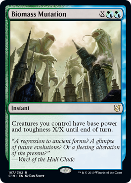 Biomass Mutation Biomass Mutation