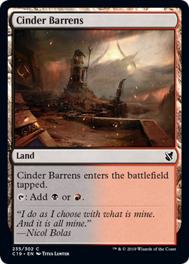 Cinder Barrens Cinder Barrens