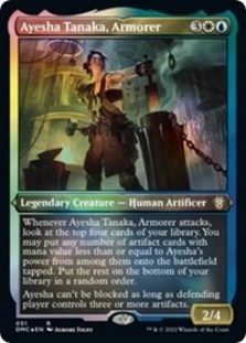Ayesha Tanaka, Armorer (Foil Etched) (Foil)