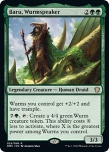 Baru, Wurmspeaker (Extended Art) (Foil)
