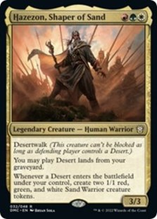 Hazezon, Shaper of Sand (Foil)