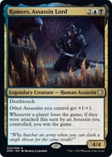 Ramses, Assassin Lord (Foil)
