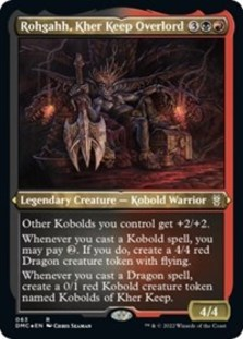 Rohgahh, Kher Keep Overlord (Foil Etched) (Foil)