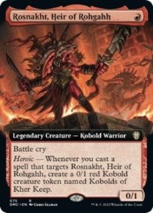 Rosnakht, Heir of Rohgahh (Extended Art) (Foil)