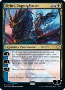 Sivitri, Dragon Master (Foil Etched) (Foil)