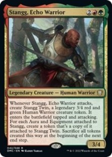 Stangg, Echo Warrior (Foil Etched) (Foil)