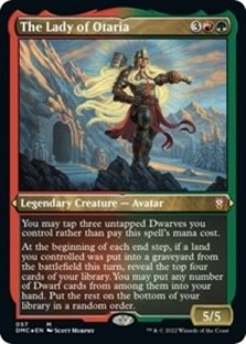 The Lady of Otaria (Foil Etched) (Foil)