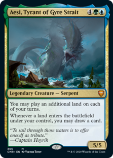 Aesi, Tyrant of Gyre Strait (Foil)