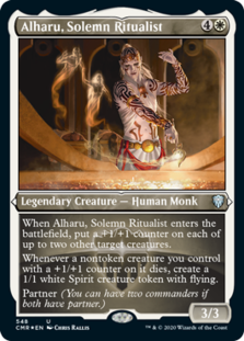 Alharu, Solemn Ritualist (Foil Etched)