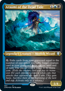 Araumi of the Dead Tide (Foil Etched)