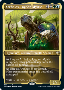 Archelos, Lagoon Mystic (Foil Etched)