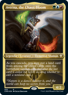 Averna, the Chaos Bloom (Foil Etched)