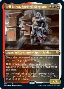 Bell Borca, Spectral Sergeant (Foil Etched)