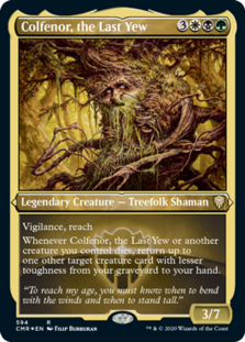 Colfenor, the Last Yew (Foil Etched)