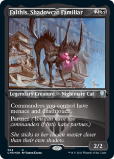 Falthis, Shadowcat Familiar (Foil Etched)