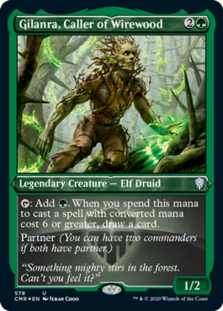 Gilanra, Caller of Wirewood (Foil Etched)