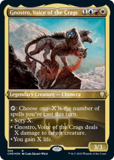 Gnostro, Voice of the Crags (Foil Etched)