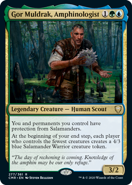 Gor Muldrak, Amphinologist