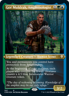 Gor Muldrak, Amphinologist (Foil Etched)