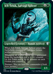 Ich-Tekik, Salvage Splicer (Foil Etched) (Foil)