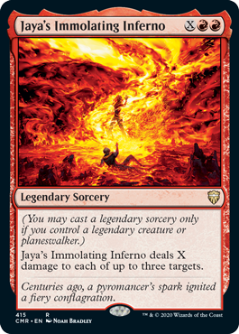Jaya's Immolating Inferno (Foil)