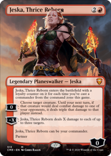 Jeska, Thrice Reborn (Borderless) (Foil)