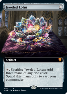 Jeweled Lotus (Extended Art) (Foil)