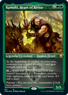 Kamahl, Heart of Krosa (Foil Etched) (Foil)