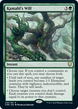 Kamahl's Will (Foil)