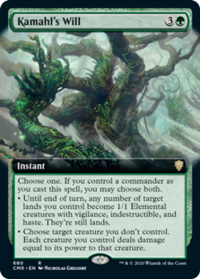 Kamahl's Will (Extended Art) (Foil)