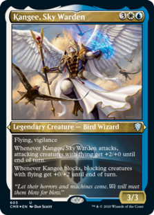 Kangee, Sky Warden (Foil Etched) (Foil)