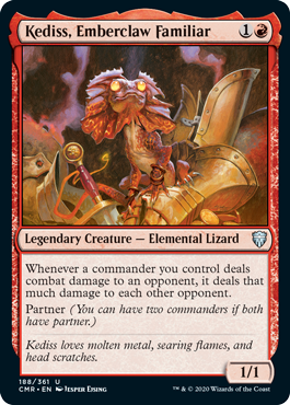 Kediss, Emberclaw Familiar (Foil)