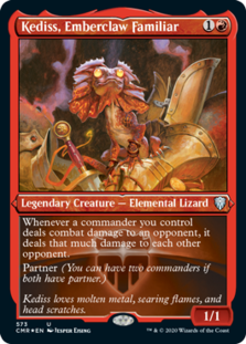 Kediss, Emberclaw Familiar (Foil Etched) (Foil)