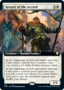 Keeper of the Accord (Extended Art) (Foil)