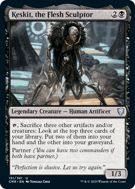 Keskit, the Flesh Sculptor (Foil)