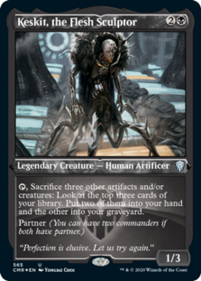 Keskit, the Flesh Sculptor (Foil Etched) (Foil)