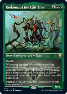 Kodama of the East Tree (Foil Etched) (Foil)