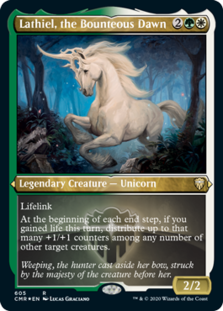 Lathiel, the Bounteous Dawn (Foil Etched) (Foil)
