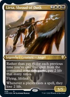 Liesa, Shroud of Dusk (Foil Etched) (Foil)