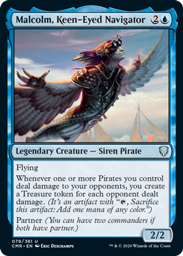 Malcolm, Keen-Eyed Navigator (Foil)