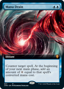 Mana Drain (Extended Art) (Foil)