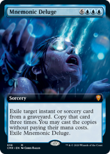 Mnemonic Deluge (Extended Art) (Foil)