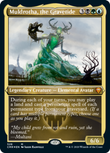 Muldrotha, the Gravetide (Foil Etched) (Foil)