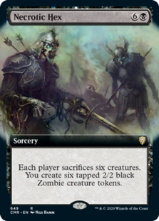 Necrotic Hex (Extended Art) (Foil)