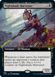 Nightshade Harvester (Extended Art) (Foil)