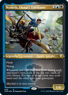 Nymris, Oona's Trickster (Foil Etched) (Foil)