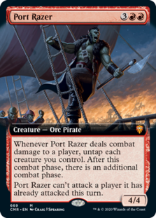Port Razer (Extended Art) (Foil)