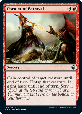 Portent of Betrayal (Foil)